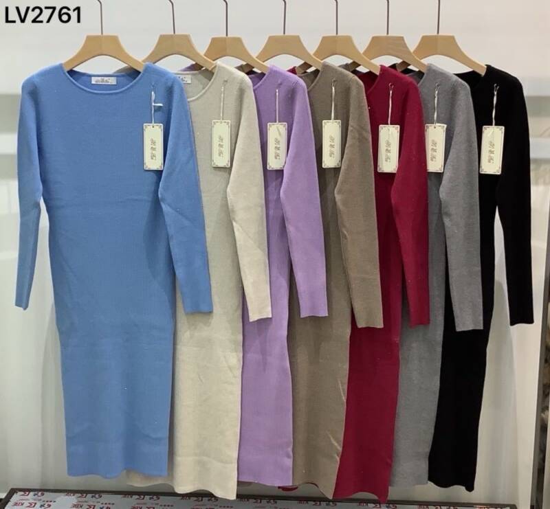 Sukienki damski Roz Standard. Mix kolor. Paczka 8 szt